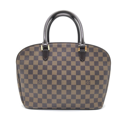 Sarria Horizontal Damier Ebene Top Handle Bag