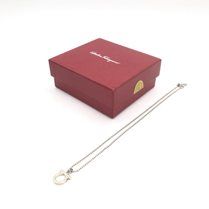 Silver Plated Necklace With Crystal Pendant