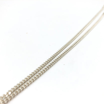 Sterling Silver G Bar Pendant Necklace