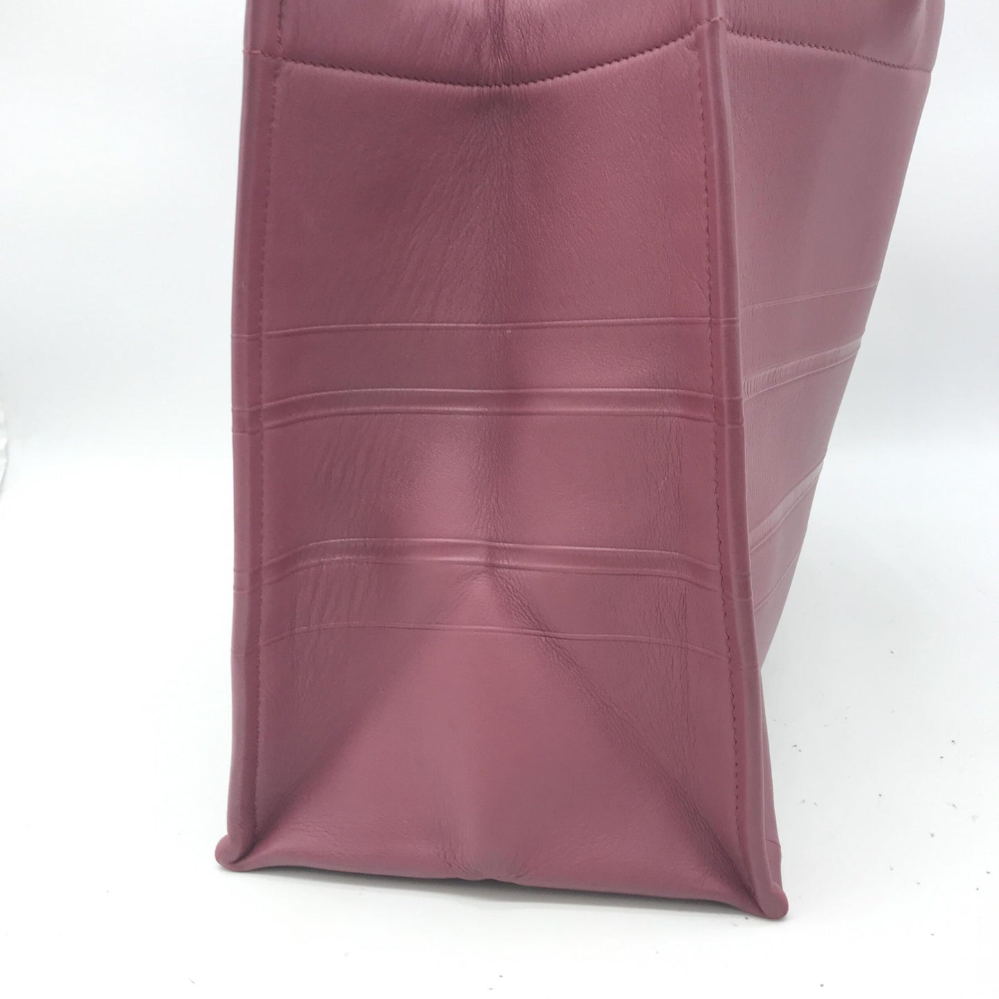 Leather Book Tote Bag