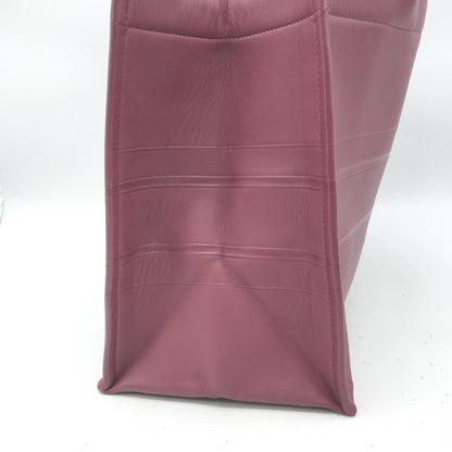 Leather Book Tote Bag