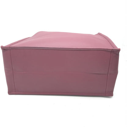 Leather Book Tote Bag