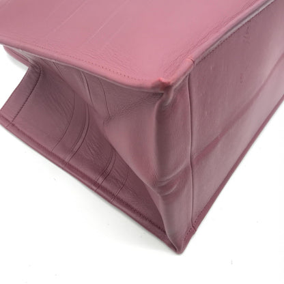 Leather Book Tote Bag