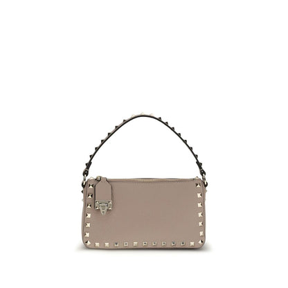 Small Rockstud Grainy Calfskin Crossbody Bag