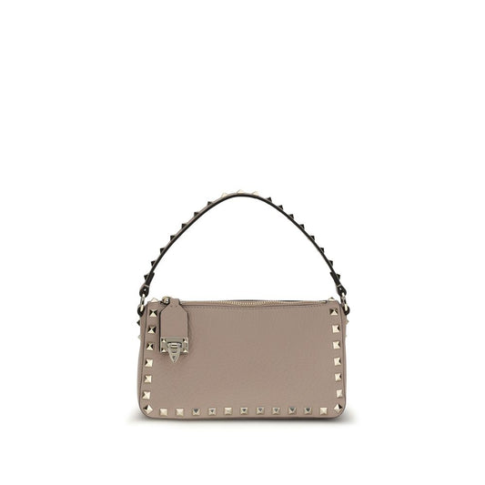 Small Rockstud Grainy Calfskin Crossbody Bag