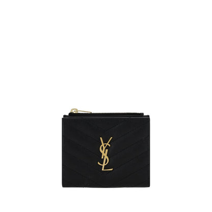 Black Calf Leather Bos Taurus Wallet