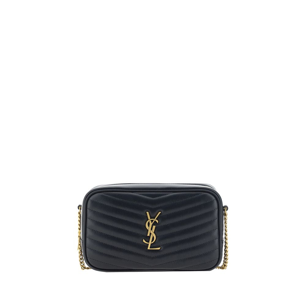Saint Laurent Lou Baby Bag In Black Quilted Leather Crossbody Bag