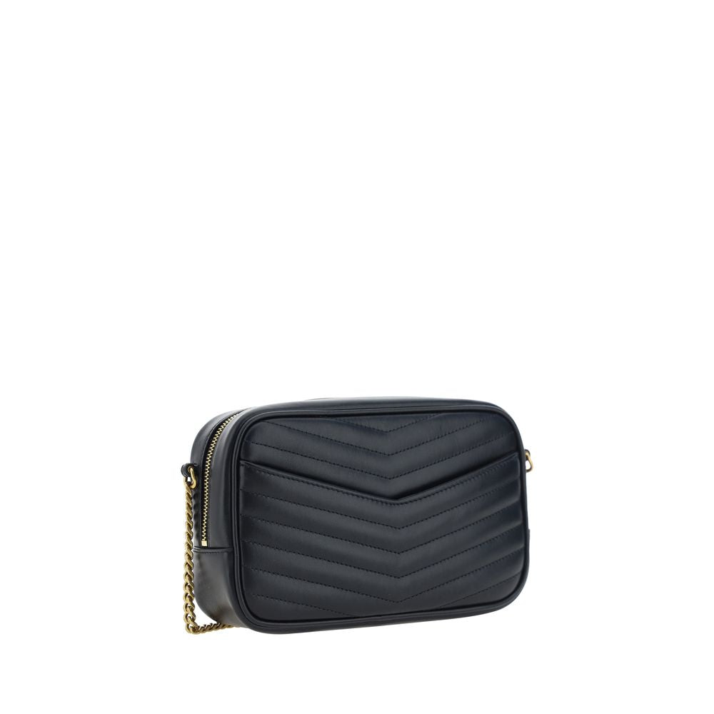 Saint Laurent Lou Baby Bag In Black Quilted Leather Crossbody Bag