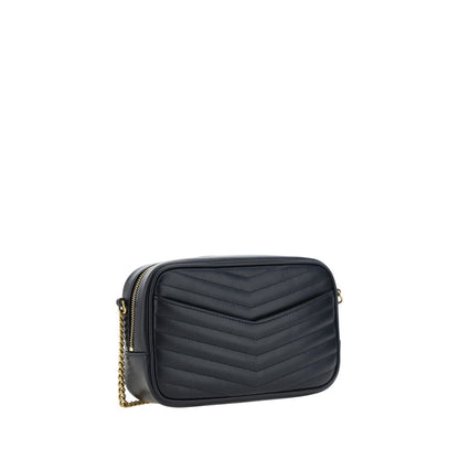 Saint Laurent Lou Baby Bag In Black Quilted Leather Crossbody Bag