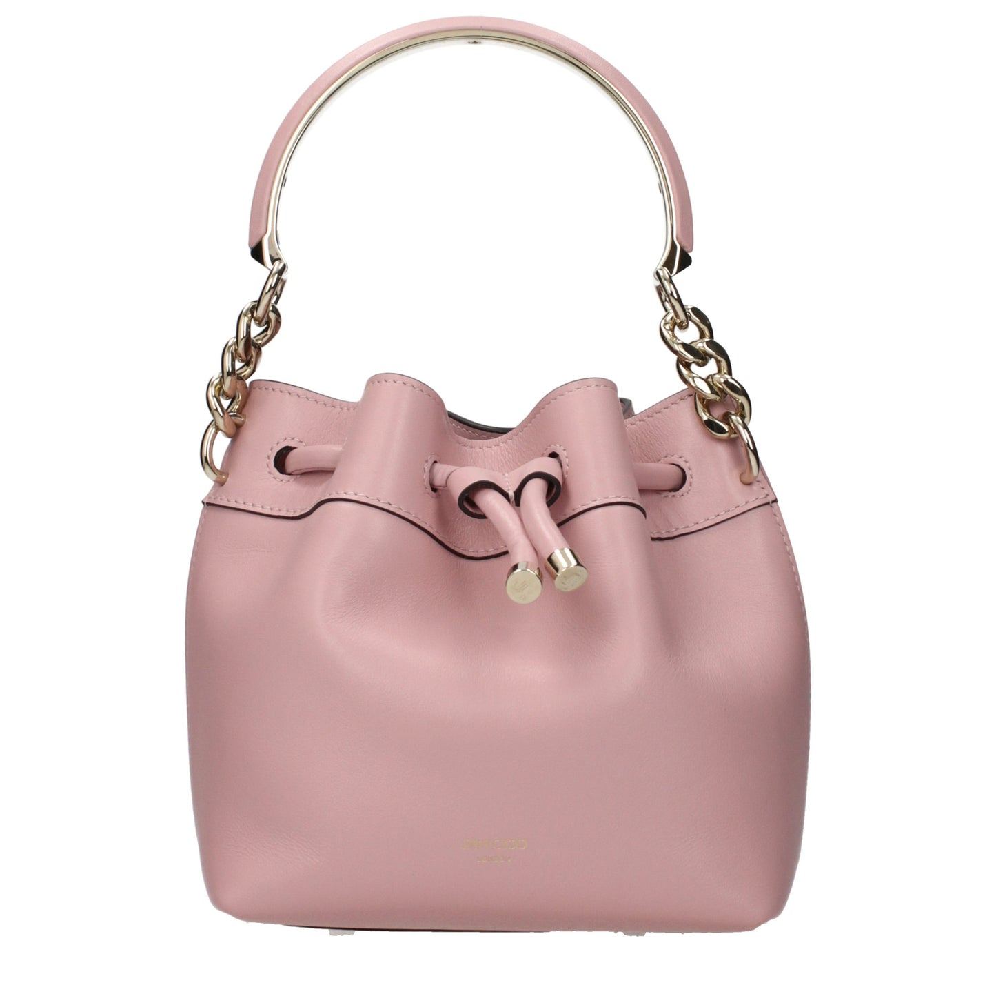 Pink Leather Handbag
