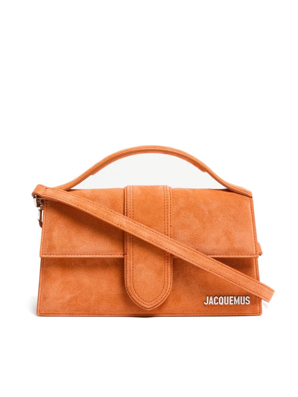 Jacquemus Le Grand Bambino Terracotta Leather Shoulder Bag