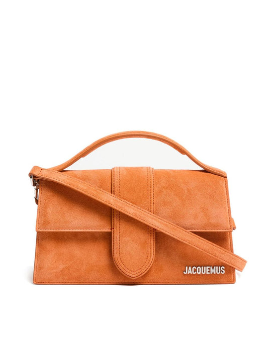 Jacquemus Le Grand Bambino Terracotta Leather Shoulder Bag