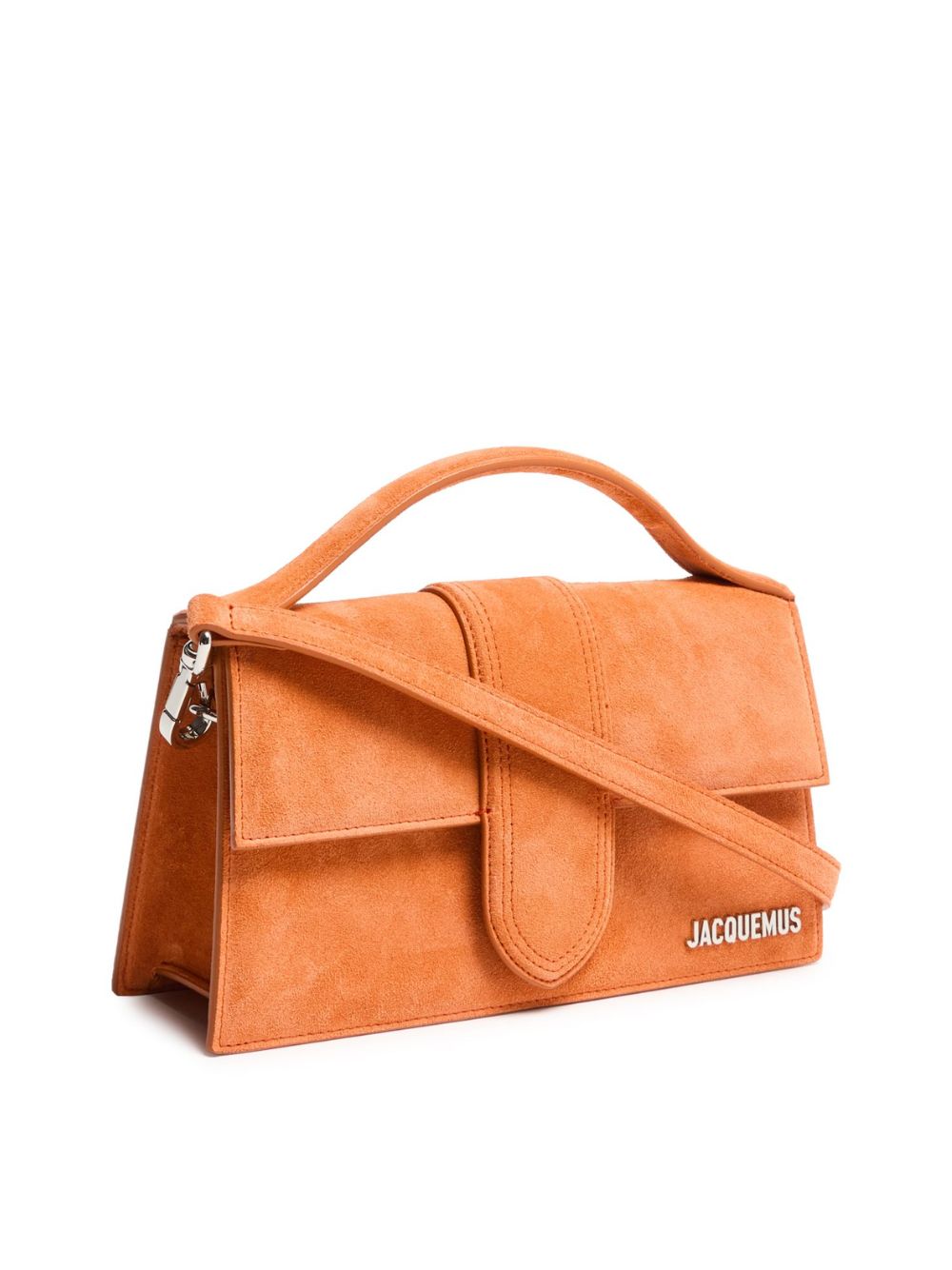 Jacquemus Le Grand Bambino Terracotta Leather Shoulder Bag