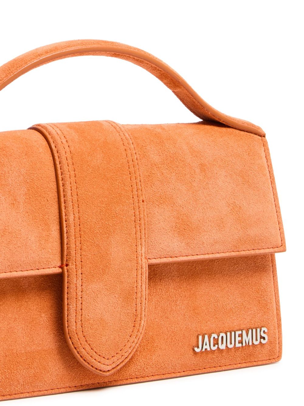 Jacquemus Le Grand Bambino Terracotta Leather Shoulder Bag