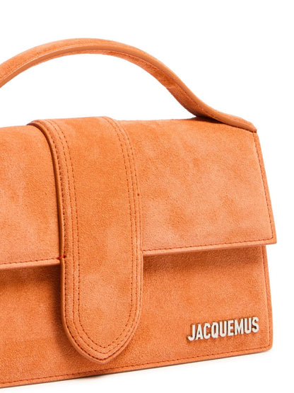 Jacquemus Le Grand Bambino Terracotta Leather Shoulder Bag