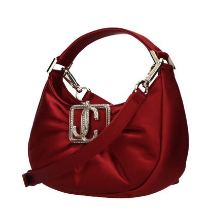 Red Satin Handbag