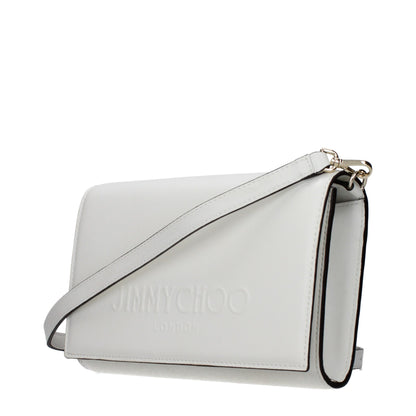 White Leather Clutch Bag