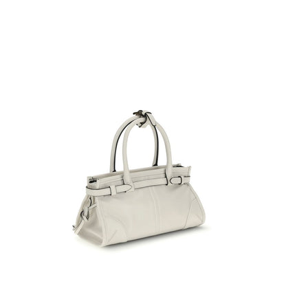 White Calf Leather Bos Taurus Handbag