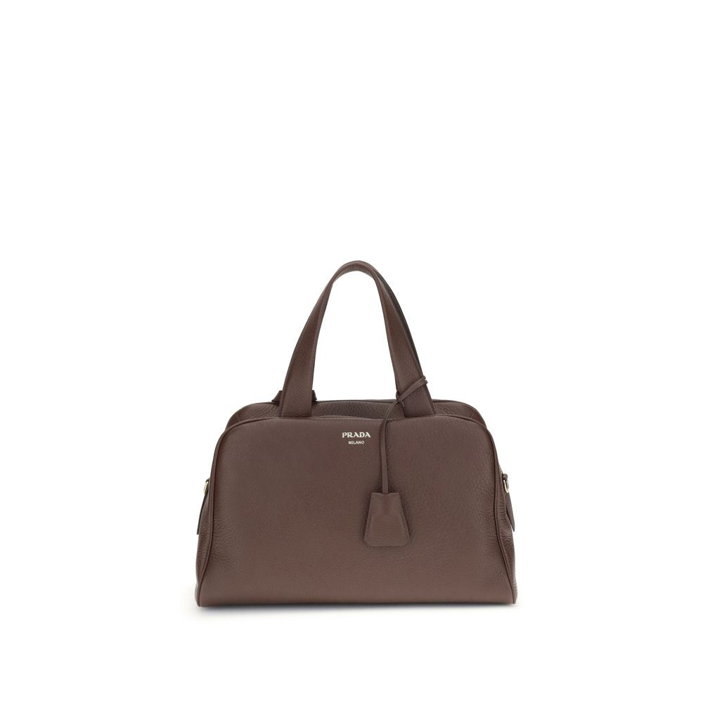 Brown Calf Leather Bos Taurus Handbag