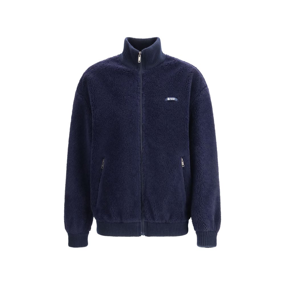 Prada Blue Fleece Jacket