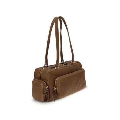 Brown Calf Leather Bos Taurus Shoulder Bag