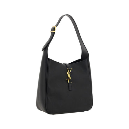 Black Calf Leather Bos Taurus Shoulder Bag
