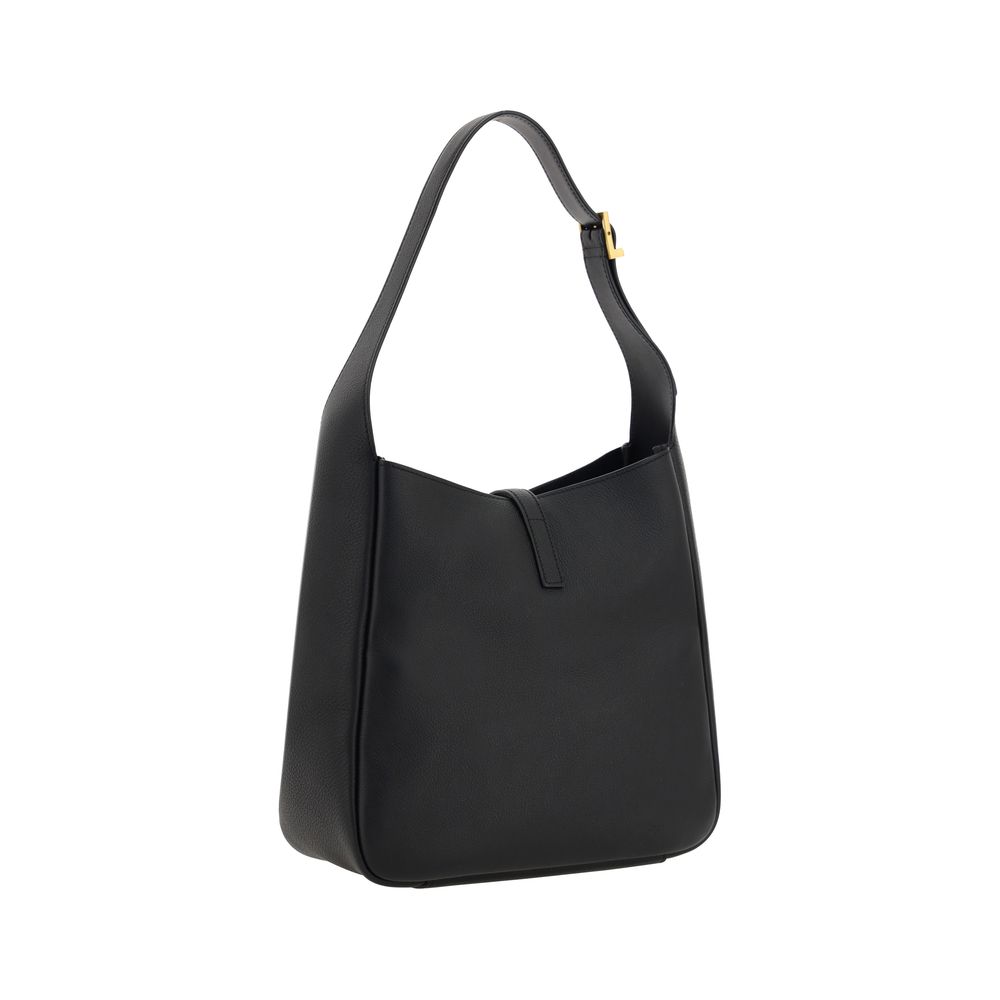 Black Calf Leather Bos Taurus Shoulder Bag