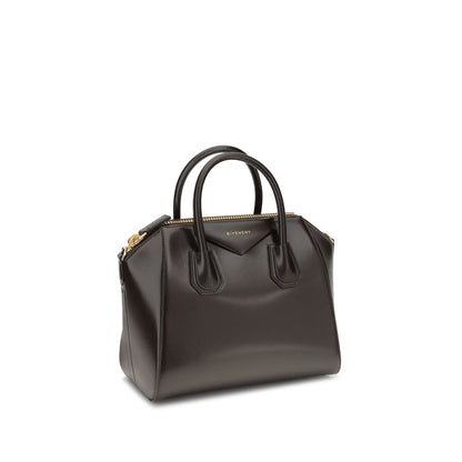 Antigona Small Top Handle Bag in Box Leather