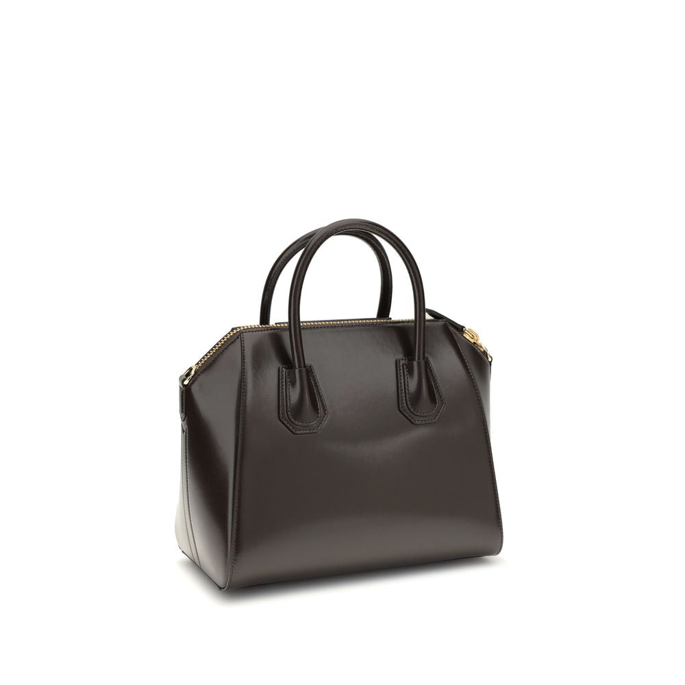Antigona Small Top Handle Bag in Box Leather