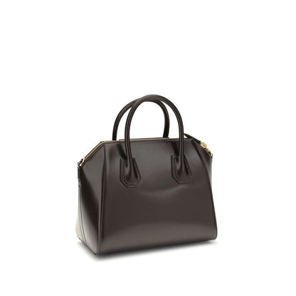 Antigona Small Top Handle Bag in Box Leather