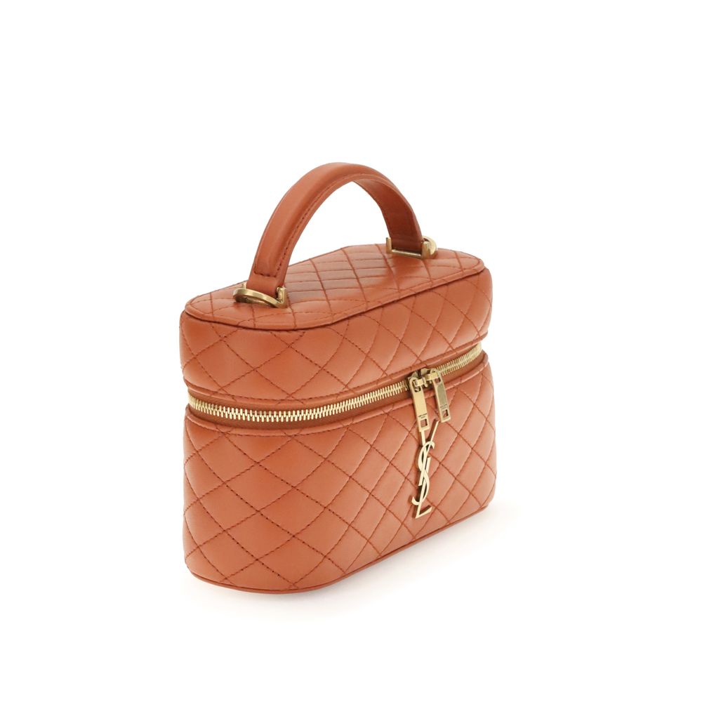 Gaby Vanity Quilted Leather Bag