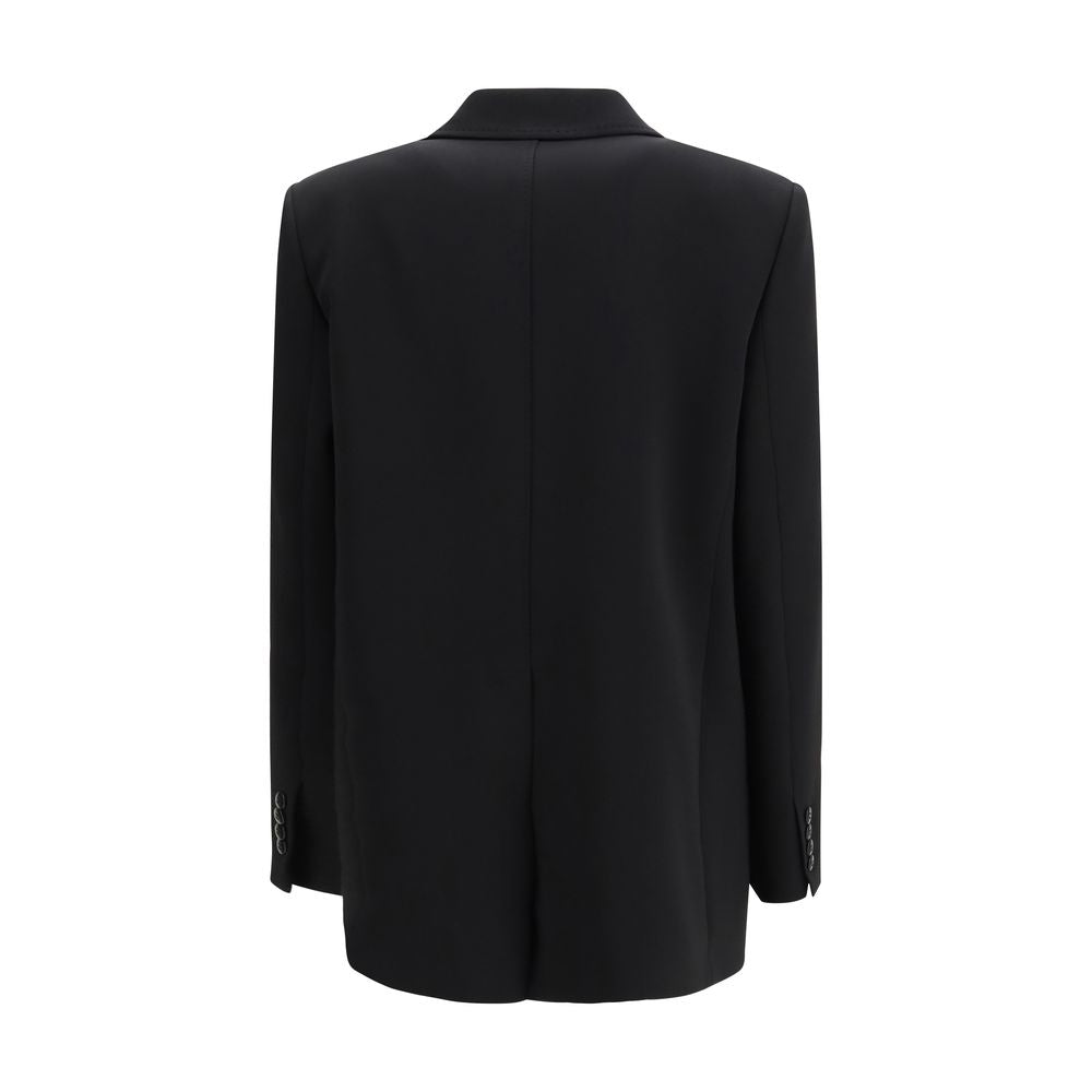 Max Mara Studio Bosco Black Cady Blazer