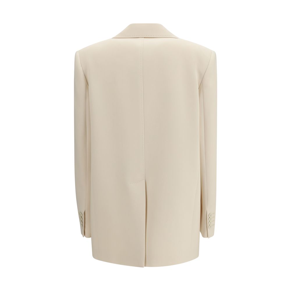 Max Mara Studio Bosco Cream Cady Blazer