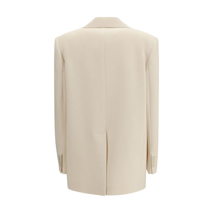 Max Mara Studio Bosco Cream Cady Blazer