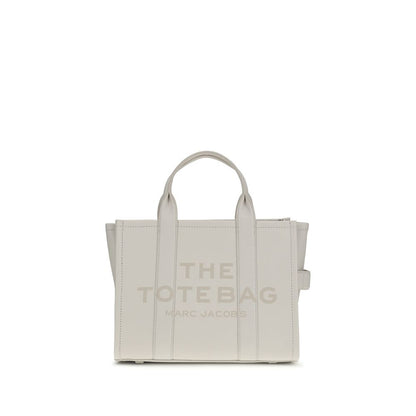 Marc Jacobs The Tote Bag White Grained Leather Medium Tote Bag