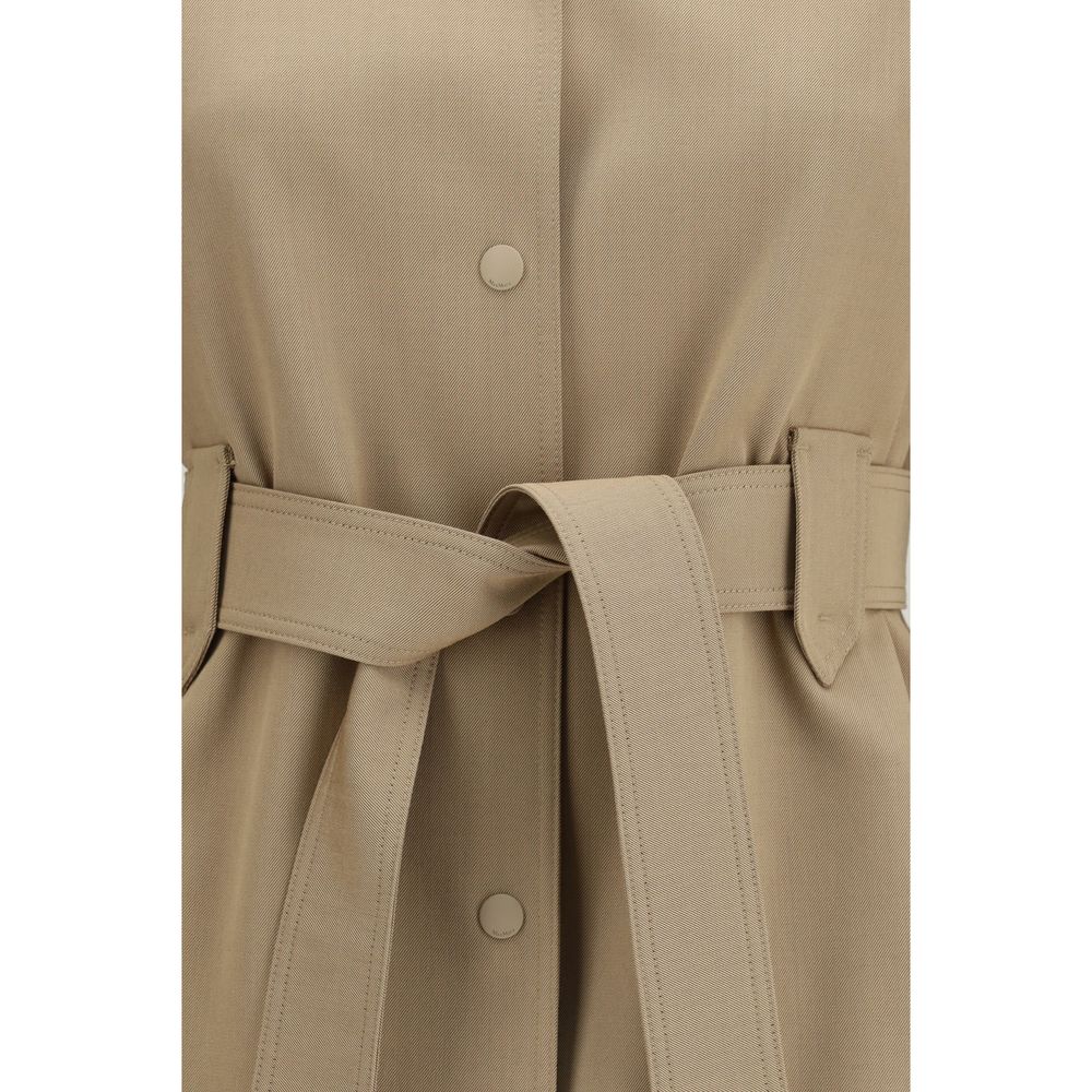 Max Mara Brown Virgin Wool Jacket-Shirt