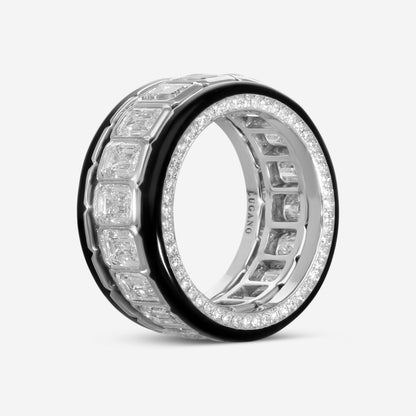 LUGANO - 18K White Gold Kite Diamond Ring (Gross: 12.52gr.; DIA: 6.31ct. twd.) - 1049360
