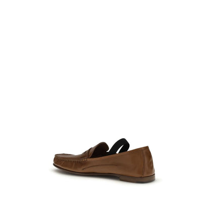 Versace Medusa '95 Caramel Lambskin Loafers