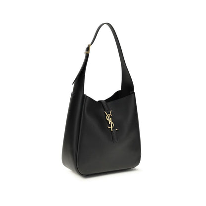 Black Calf Leather Bos Taurus Shoulder Bag