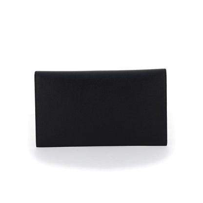 Saint Laurent Uptown Pouch Black Grain de Poudre Embossed Leather