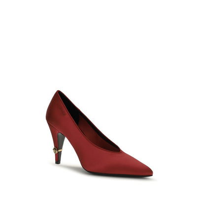 Multicolor Viscose High Heel Pumps