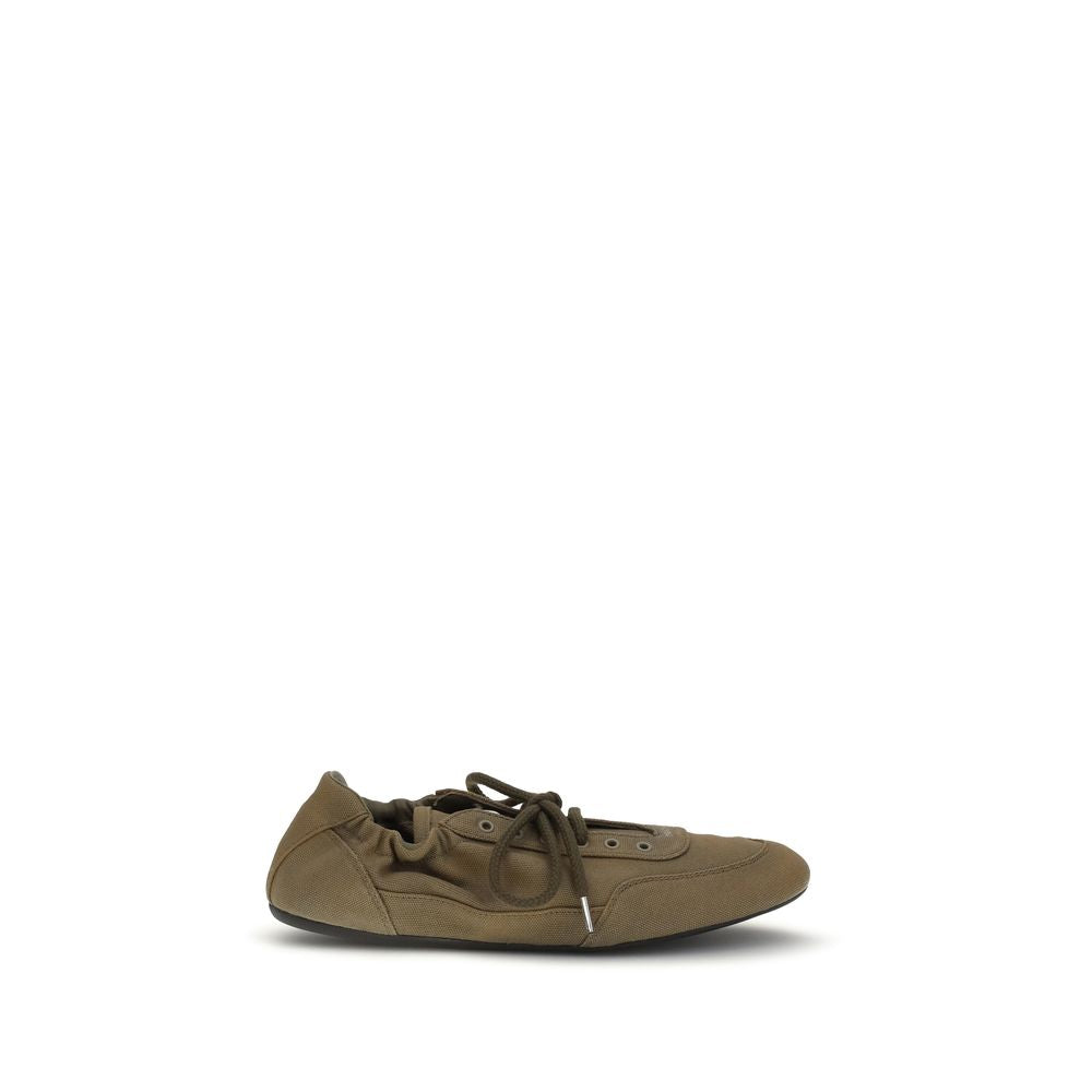 Prada Collapse Bicolor Cotton Sneakers