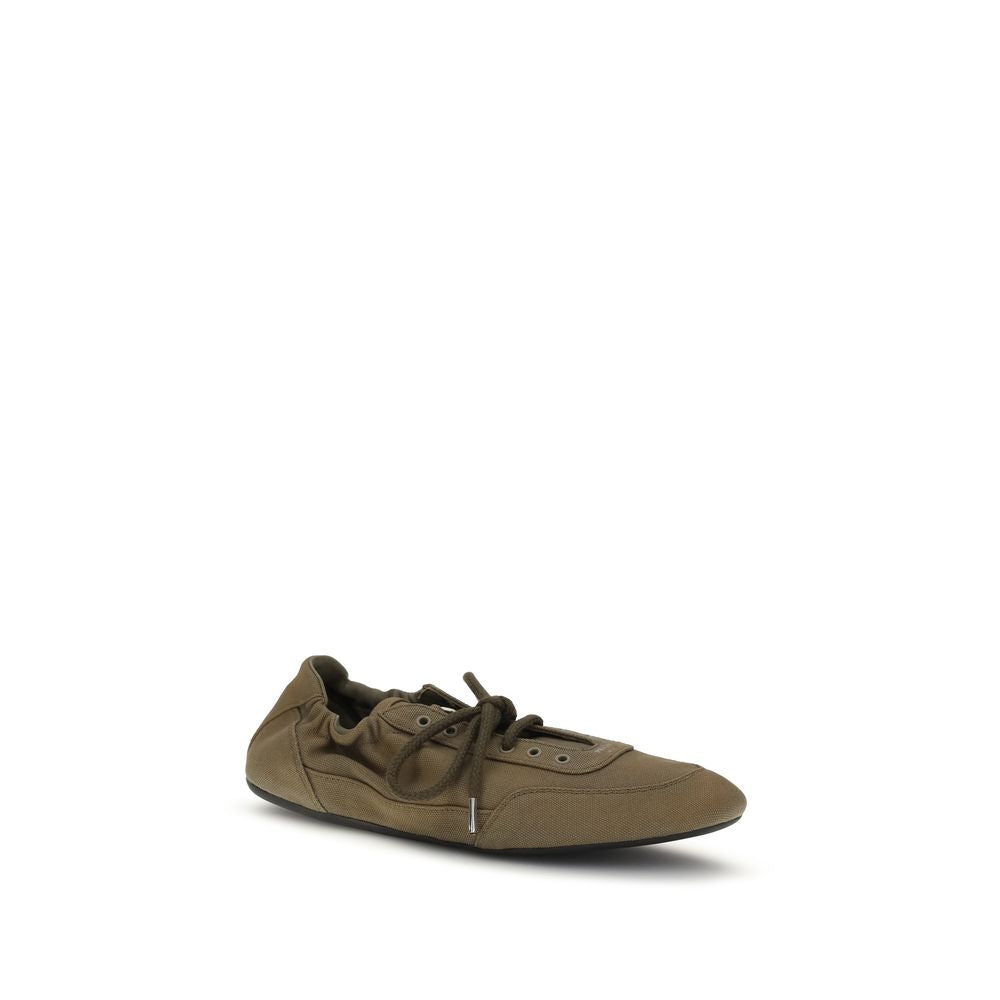 Prada Collapse Bicolor Cotton Sneakers