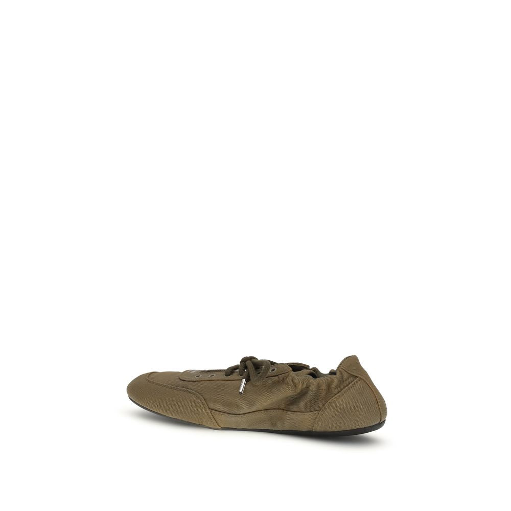 Prada Collapse Bicolor Cotton Sneakers