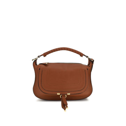 Chloé Marcie Small Brown Calfskin Shoulder Bag
