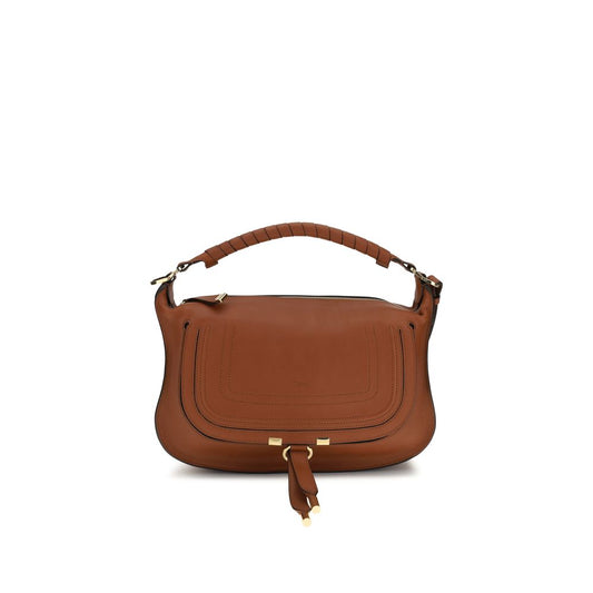 Chloé Marcie Small Brown Calfskin Shoulder Bag