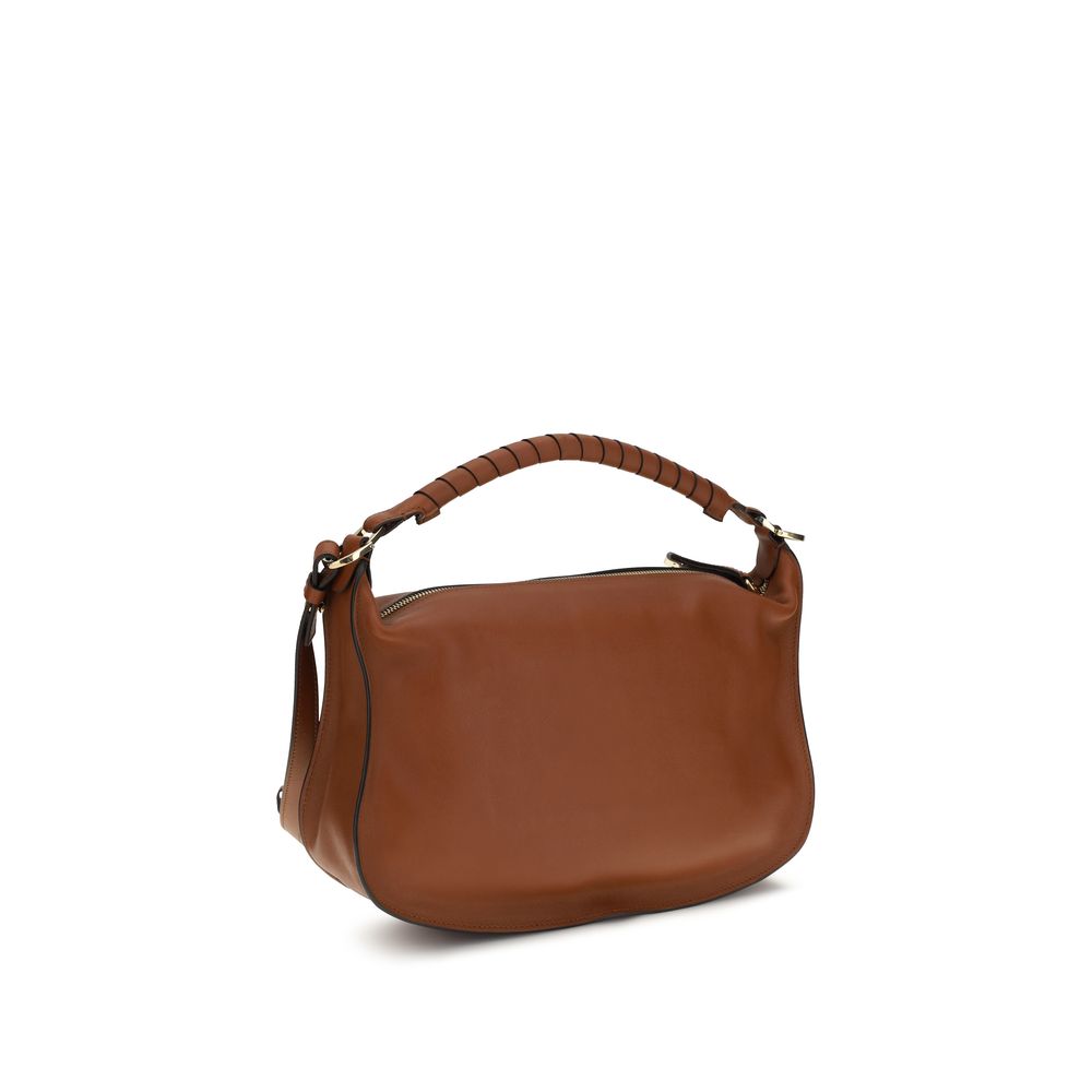 Chloé Marcie Small Brown Calfskin Shoulder Bag