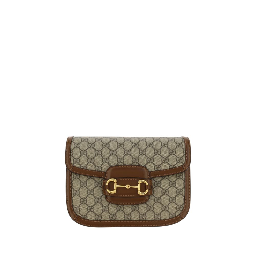 Gucci Horsebit 1955 GG Supreme Shoulder Bag