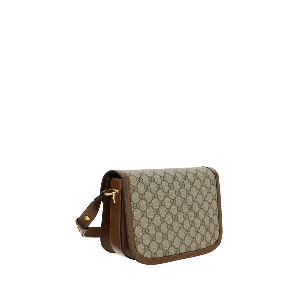 Gucci Horsebit 1955 GG Supreme Shoulder Bag