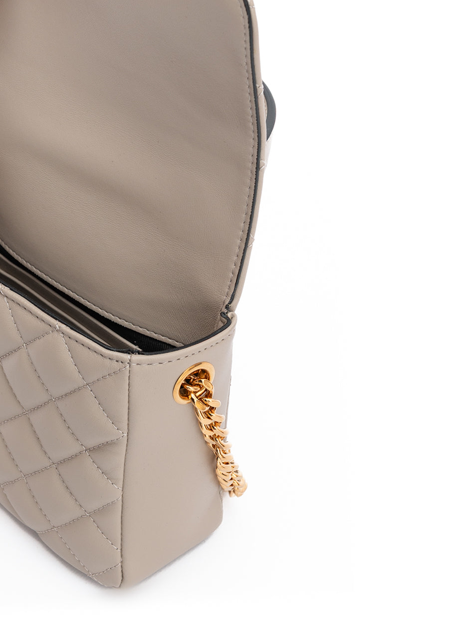 Versace Medusa Quilted Leather Top Handle Bag